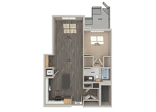 Floor plan A18