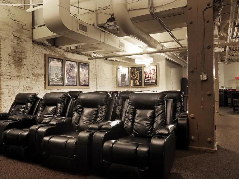 East 8 Lofts movie theater