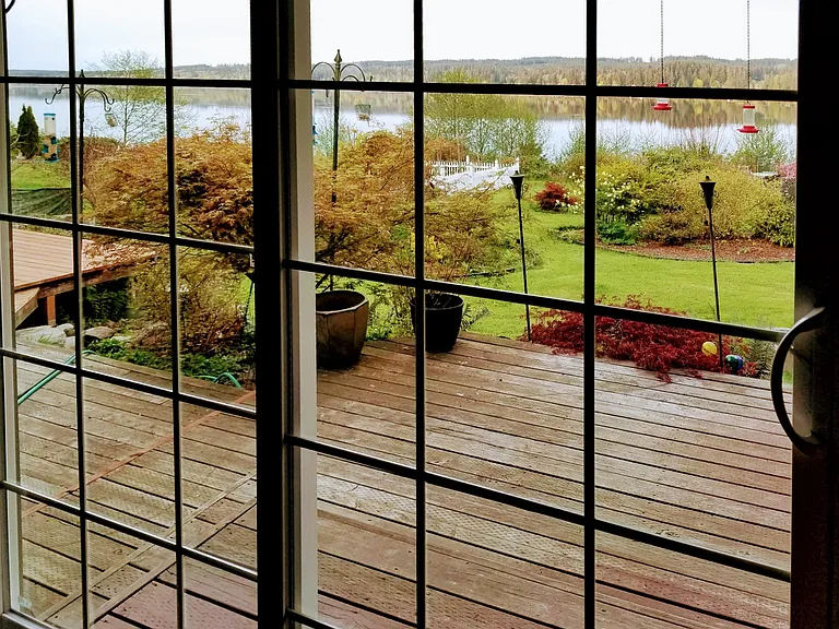 View from the house