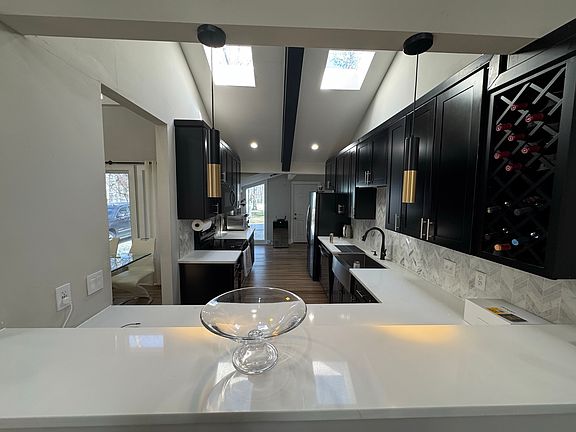 kitchen view from living room