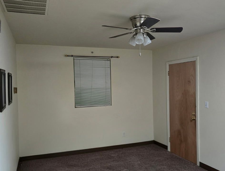 Living room with skylight
