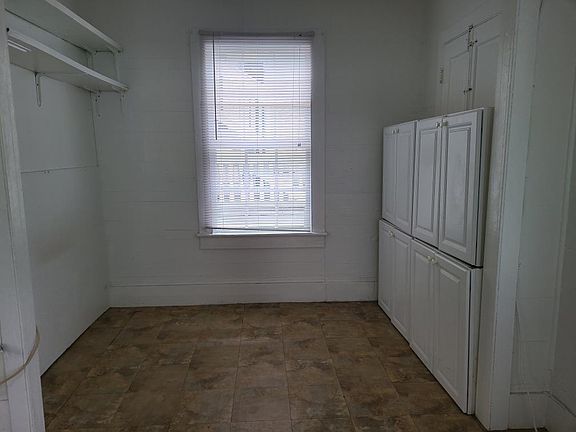 The studio bedroom area