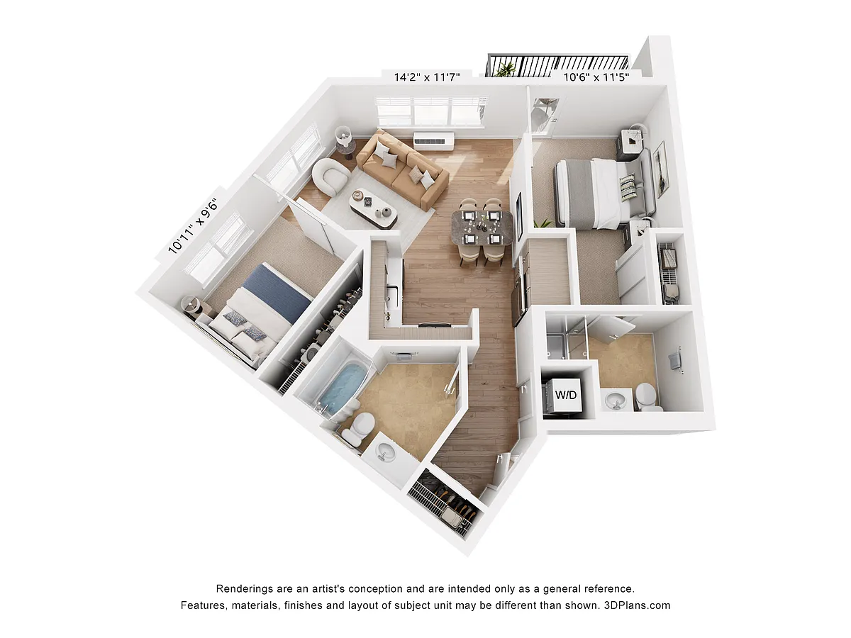 Floor plan G1