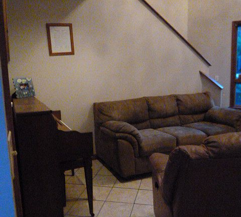 LivingRoom from hallway