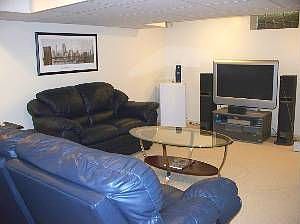 Finished Basement - 900 Sq. Ft. - Enough for Entertainment Center and Office