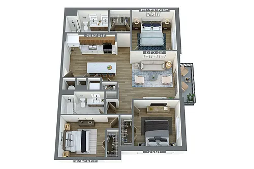 Floor plan C1