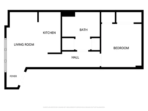 Floor plan The Garden Apartments