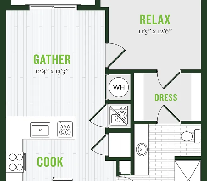 A1 Floorplan Diagram