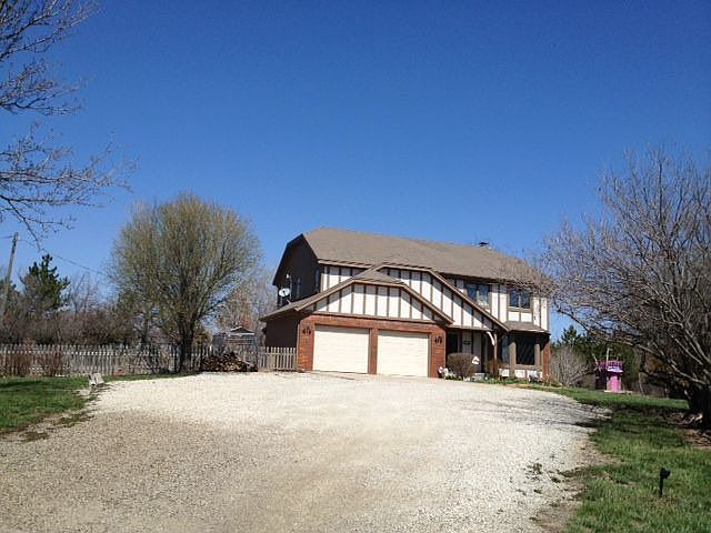 View from driveway