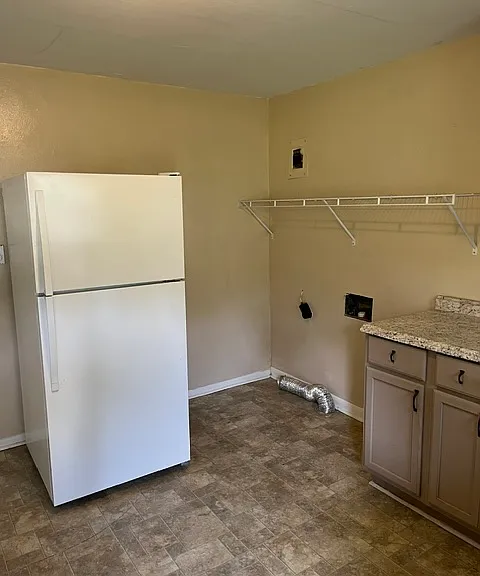 Kitchen with w/d hook ups