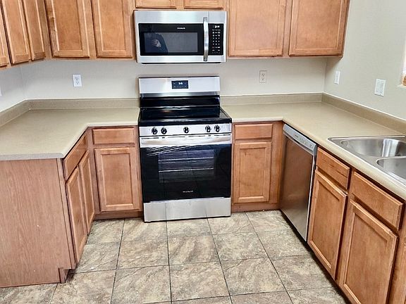 Kitchen with new appliances