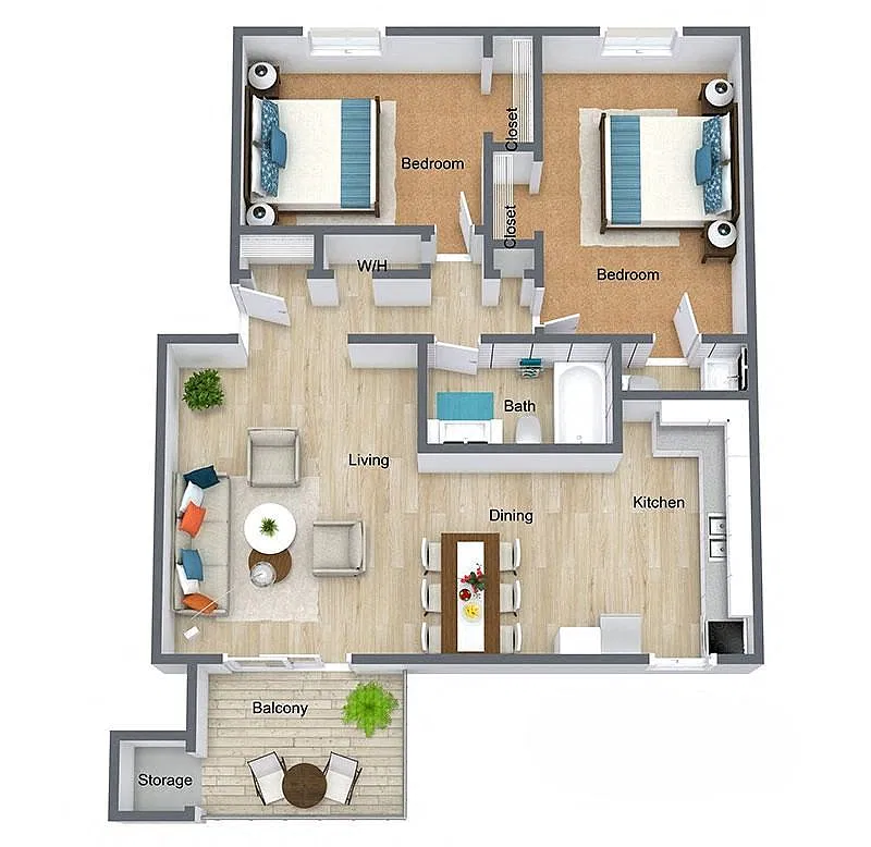 Floor plan Maple Renovated- 21.5Z