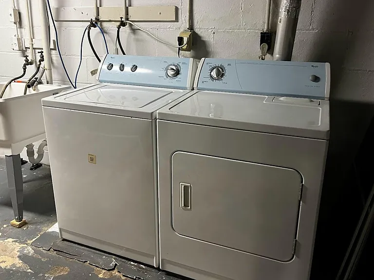 Washer and dryer