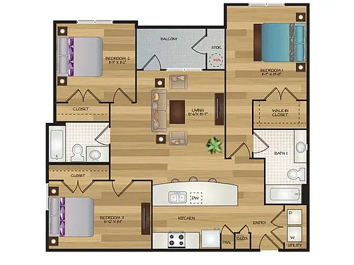 Floor plan Trebor