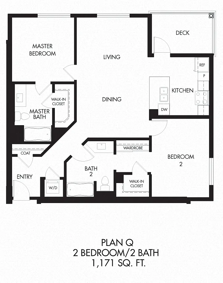Floor plan Plan Q