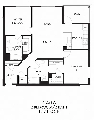 Floor plan Plan Q