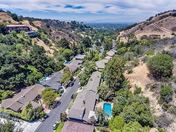 Drone View of Street