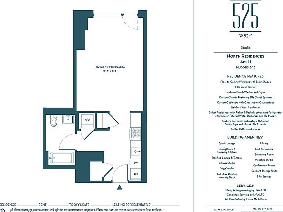 2nd image of 525 W 52nd St APT 3HN