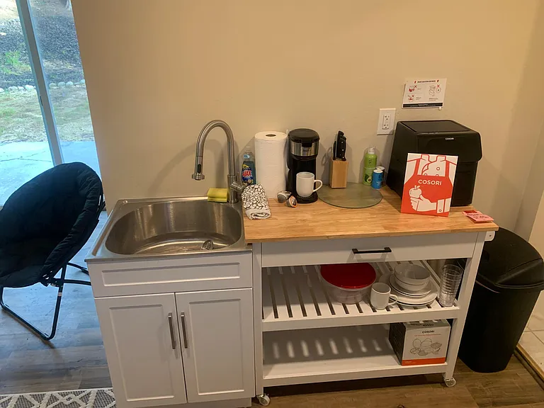 Limited kitchenette