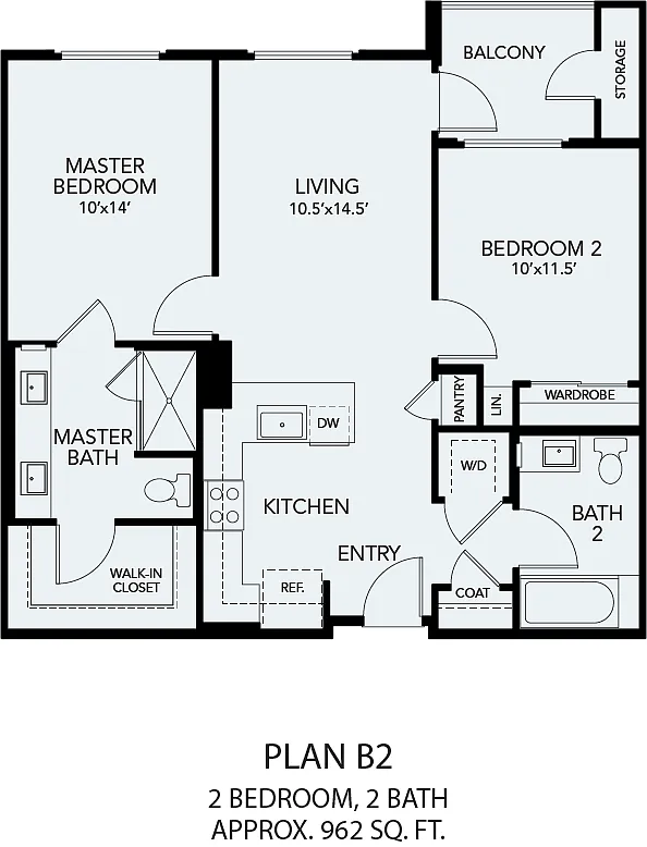 Floor plan B2