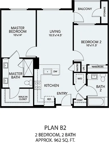 Floor plan B2