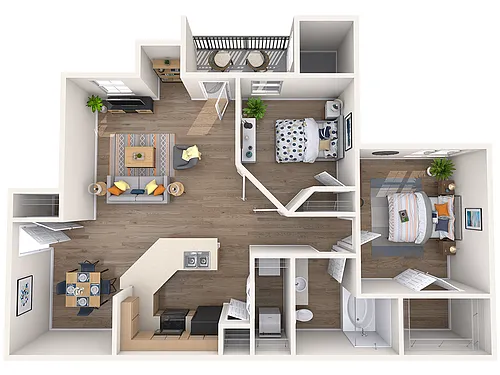 Floor plan B1