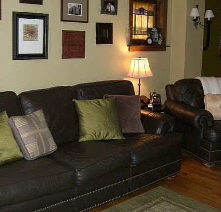 Living Room - updated decor.