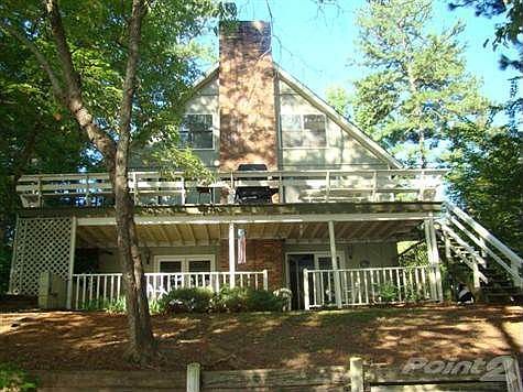 house from lake