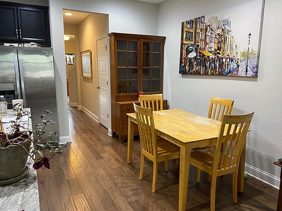 Dining area looking towards front of house