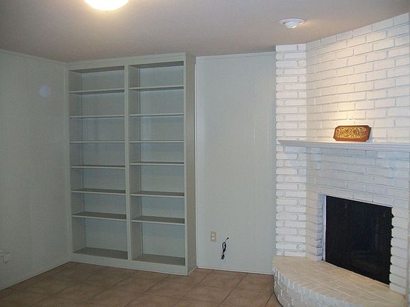 Den TV rm woodburning FirePlace