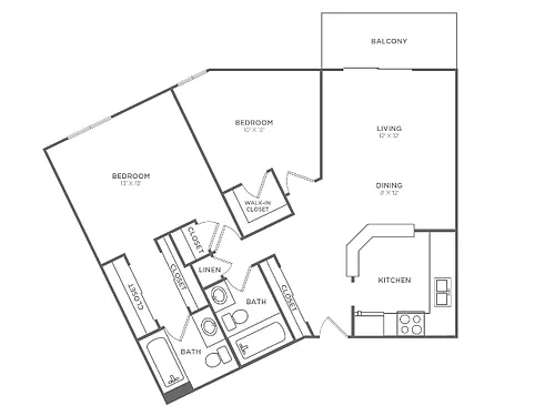 Floor plan B6