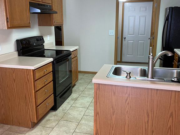 Kitchen with access to laundry and garage