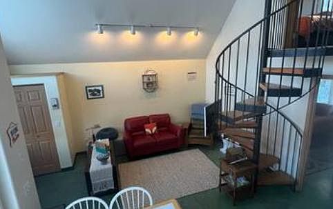 Open floor plan living space