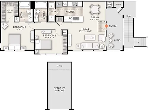 Floor plan Plan A