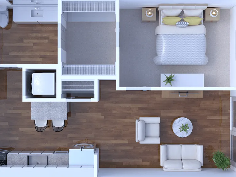 1 Bed/1 bath 611 sq. ft. 1 Bed/1 bath 611 sq. ft.