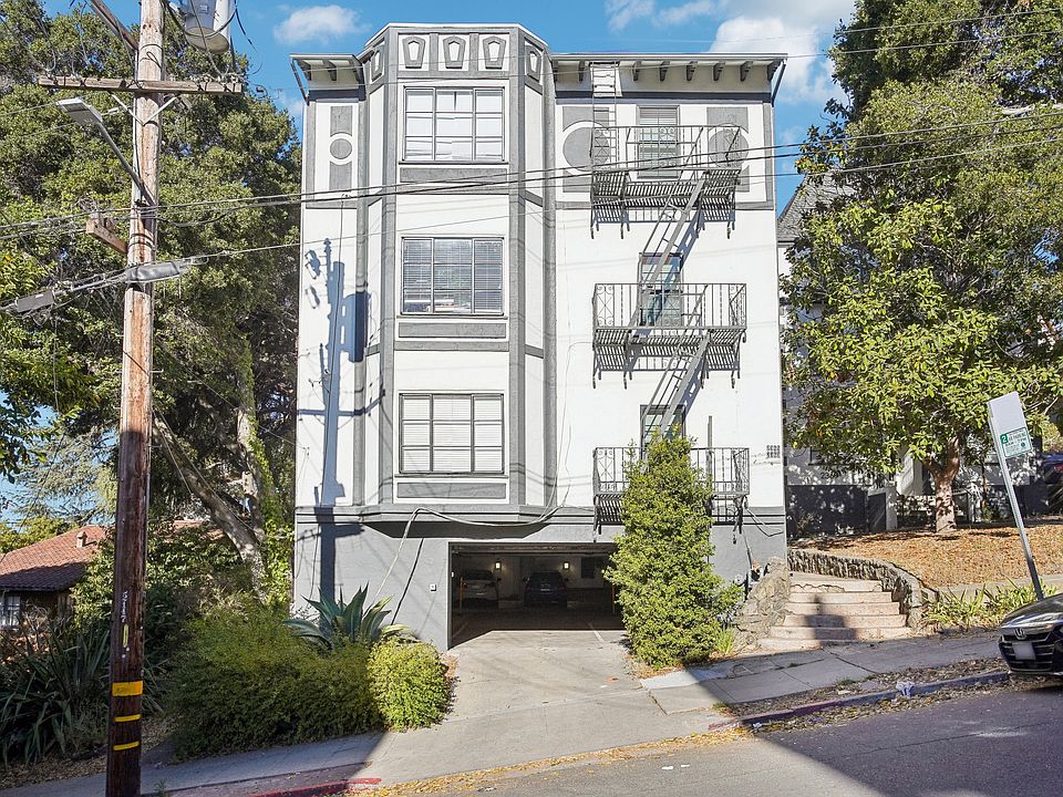 Front exterior view of the apartment building at 2363 Le Conte Ave, Berkeley, CA 94709, USA