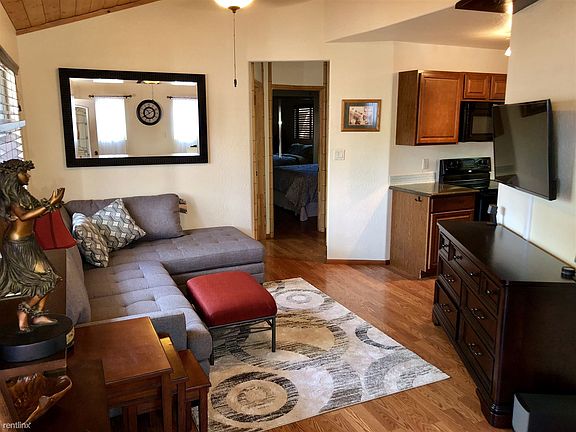View into living room