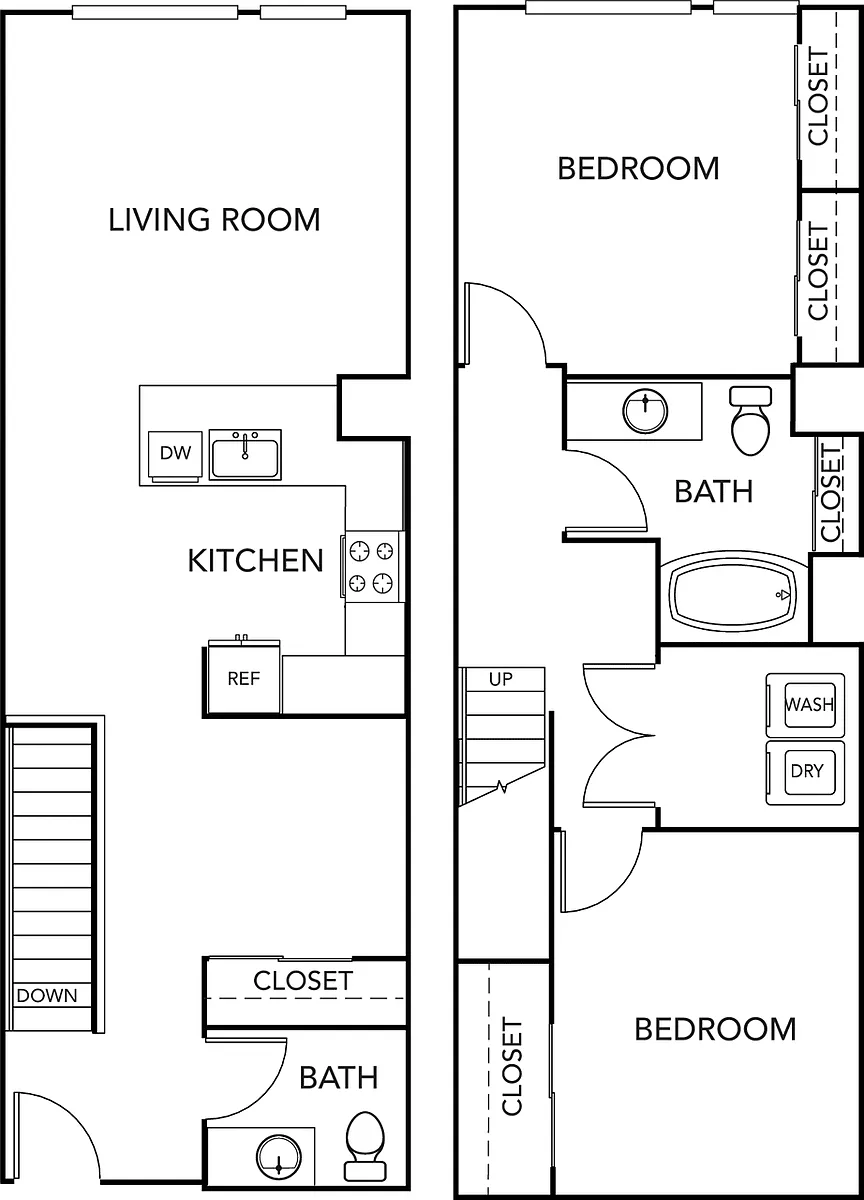 Floor plan Westlake E1