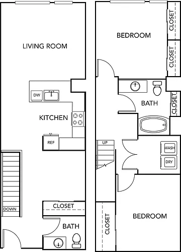 Floor plan Westlake E1