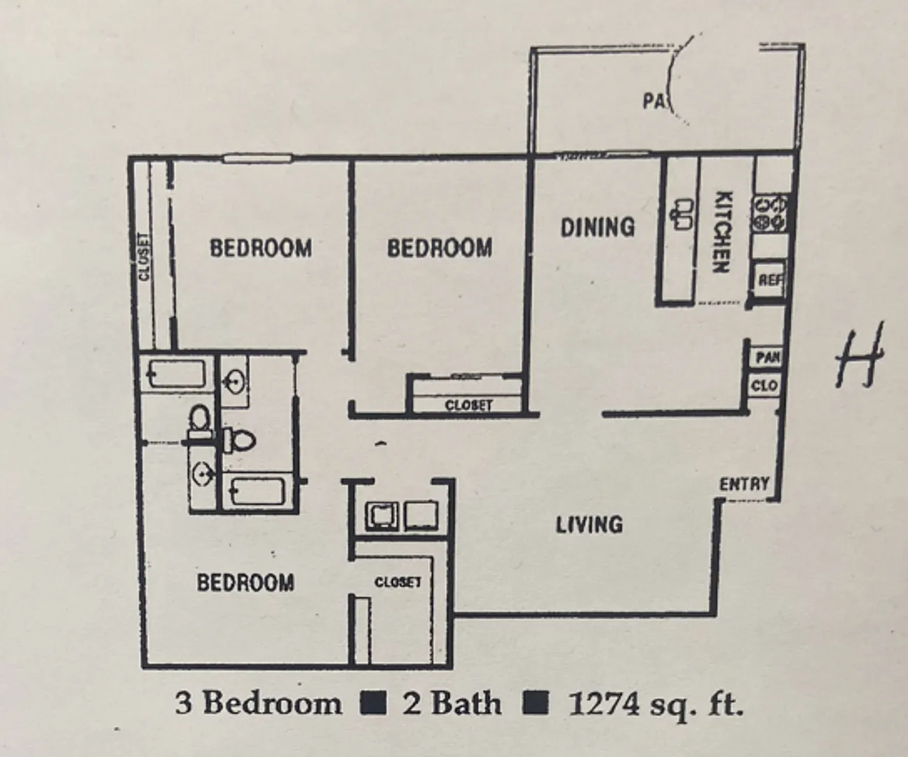 3b 2b Spacious Rooms With walk in closets — Photo 1