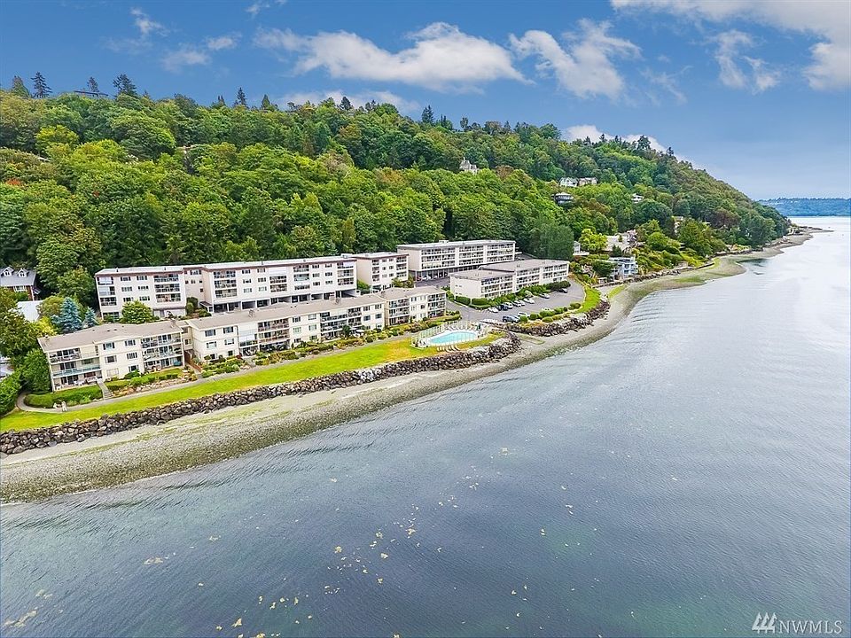Aerial view of the West Beach Condos at the waters edge. Such unique property, not many places like this anymore.