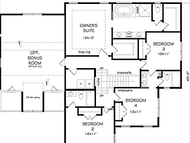The Donaldson New Home Floorplan