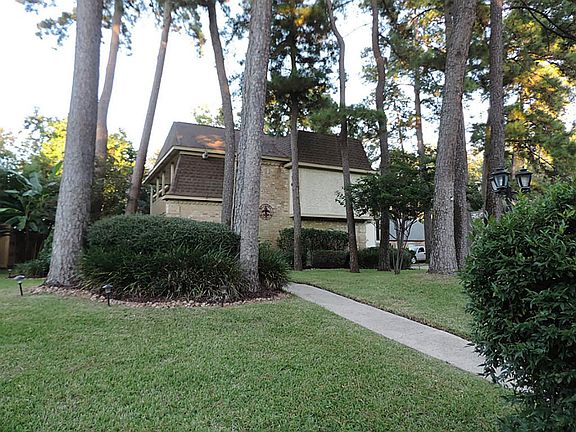 Plenty of trees in this huge front yard provide much needed shade to escape the summer sun. Cassia bush is now in full bloom with bright yellow flowers, such a nice addition to the landscape.