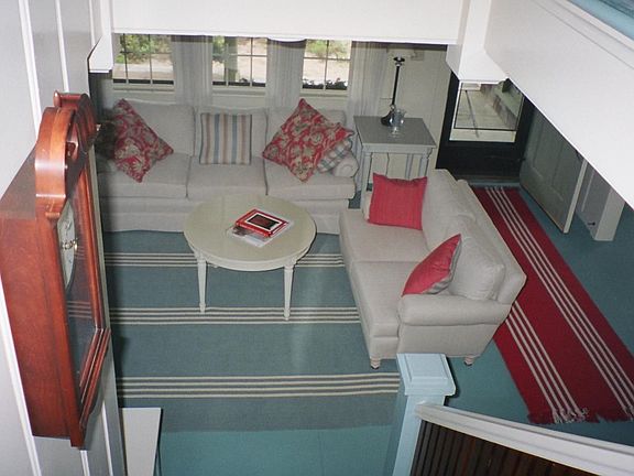 from top of stairs