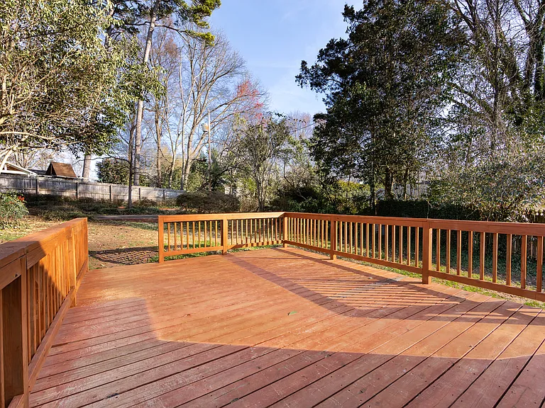 DECK, THIS IS A VERY BIG DECK!