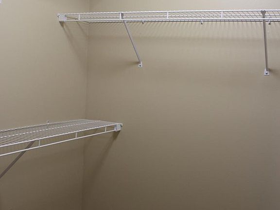 The master bedroom in this typical River West 2 bedroom unit