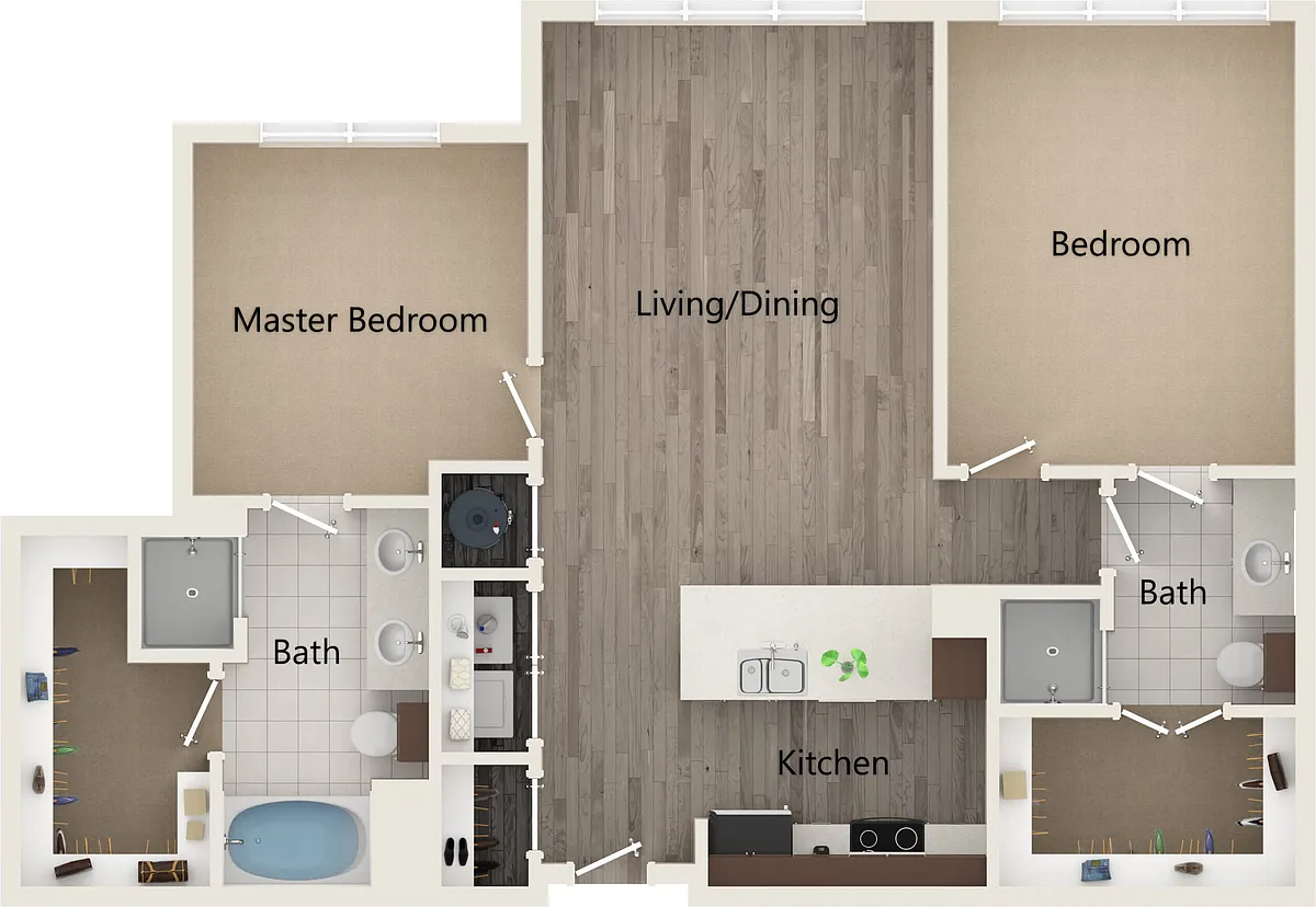 Floor plan B2I