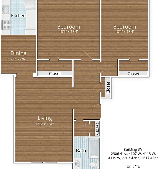 Park Crest Apartments — Photo 119
