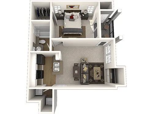 Floor plan Museo - A2 (Renovated)