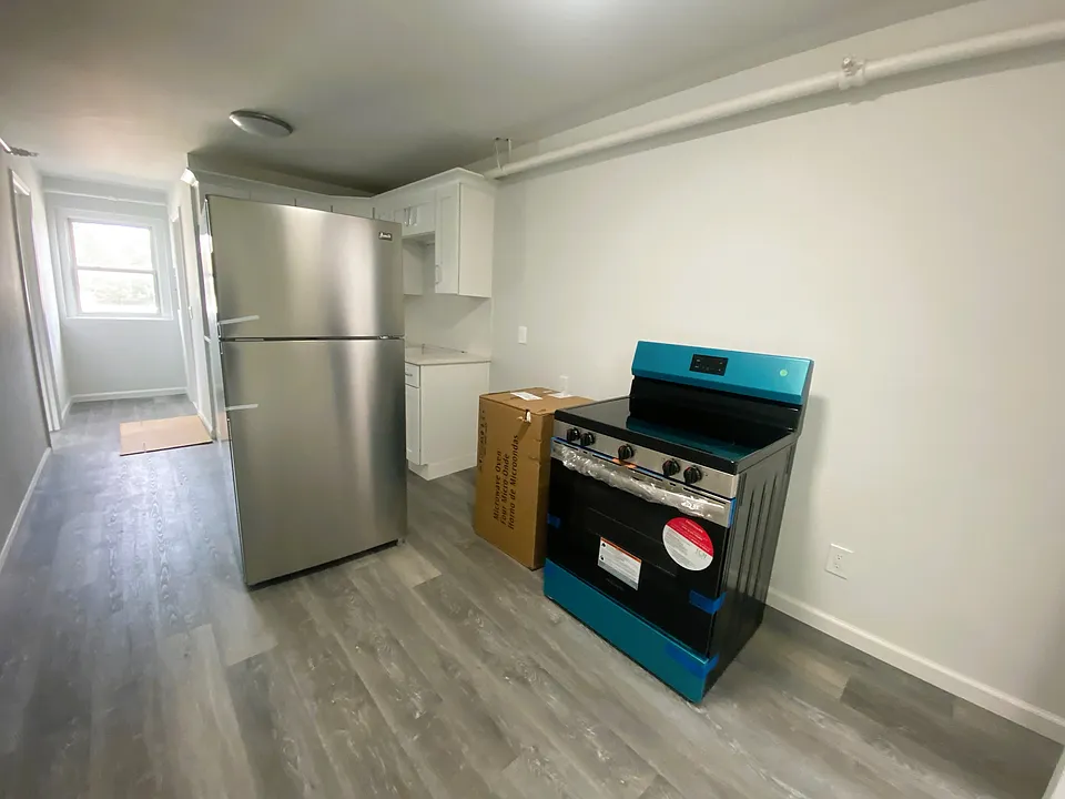 new appliances not installed yet